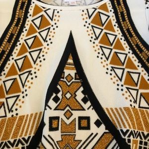 LuLaRoe Dresses - Gold/White/Black HTF Elegant XXS Debbie - LulaRoe LuLaRoe Dresses - Gold/White/Black HTF Elegant XXS Debbie - LulaRoe